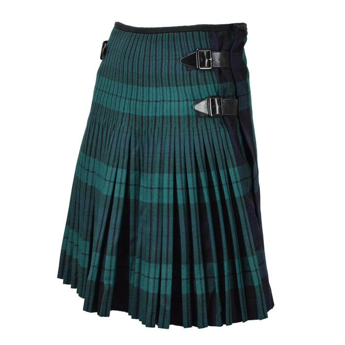Original schottische Armee-Wollkilt mit Tartanmuster, plissierte Militäruniform des königlichen Regiments – GoMilitar
