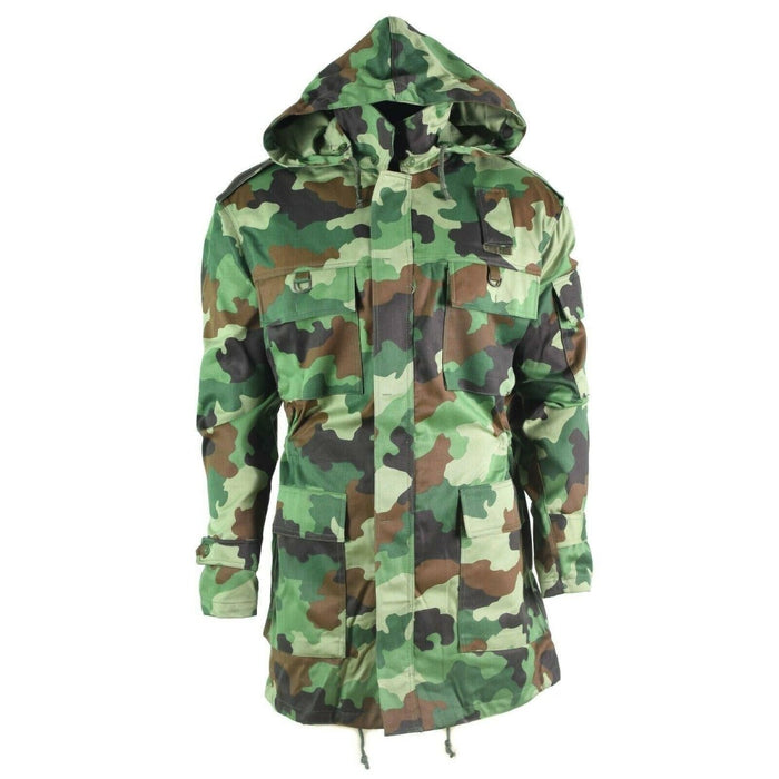 Original Serbian army parka special forces troops BDU jacket with liner NEW - GoMilitar