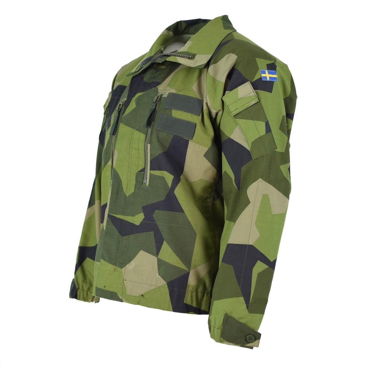 Original Schwedische Armee M90 ​​Jacke Splittertarn Feldkampf Panzer NEU