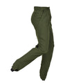 Original schwedische Militärhose, grün, Bundfaltenhose vorne, Steghose NEU