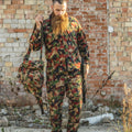Original Schweizer Armee Jacke M83 Kampffeld Alpenflage Camo Shirt Reißverschluss NEU