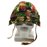 Original Schweizer Armee Militärhelm M71 Bezug Alpenflage Camo