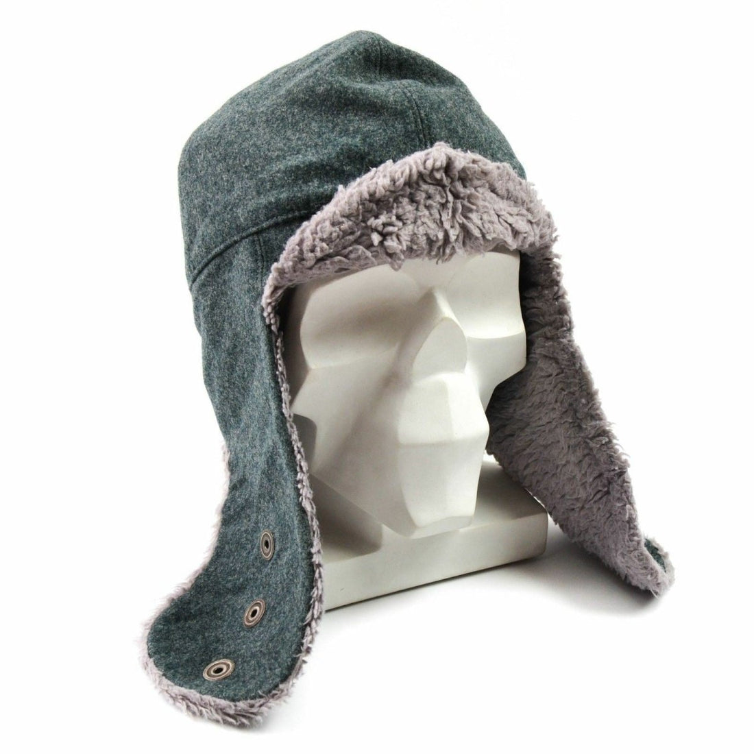 Original Schweizer Armee Wintermütze Schweizer Militär graue Wolle Wintermütze