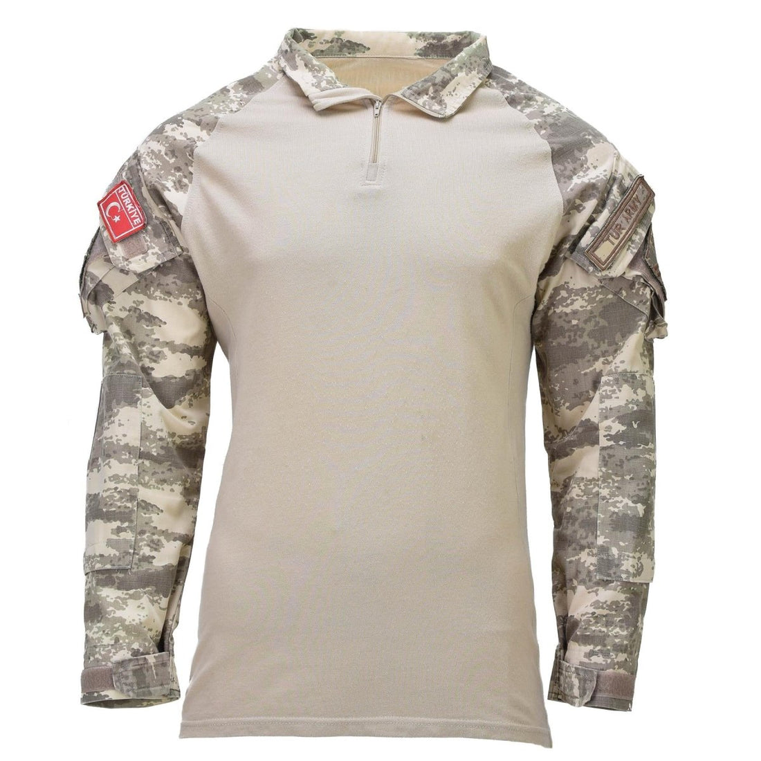 Original türkischer militärischer Kampfhemd Tactical Stretch Fabric M2021 Camo