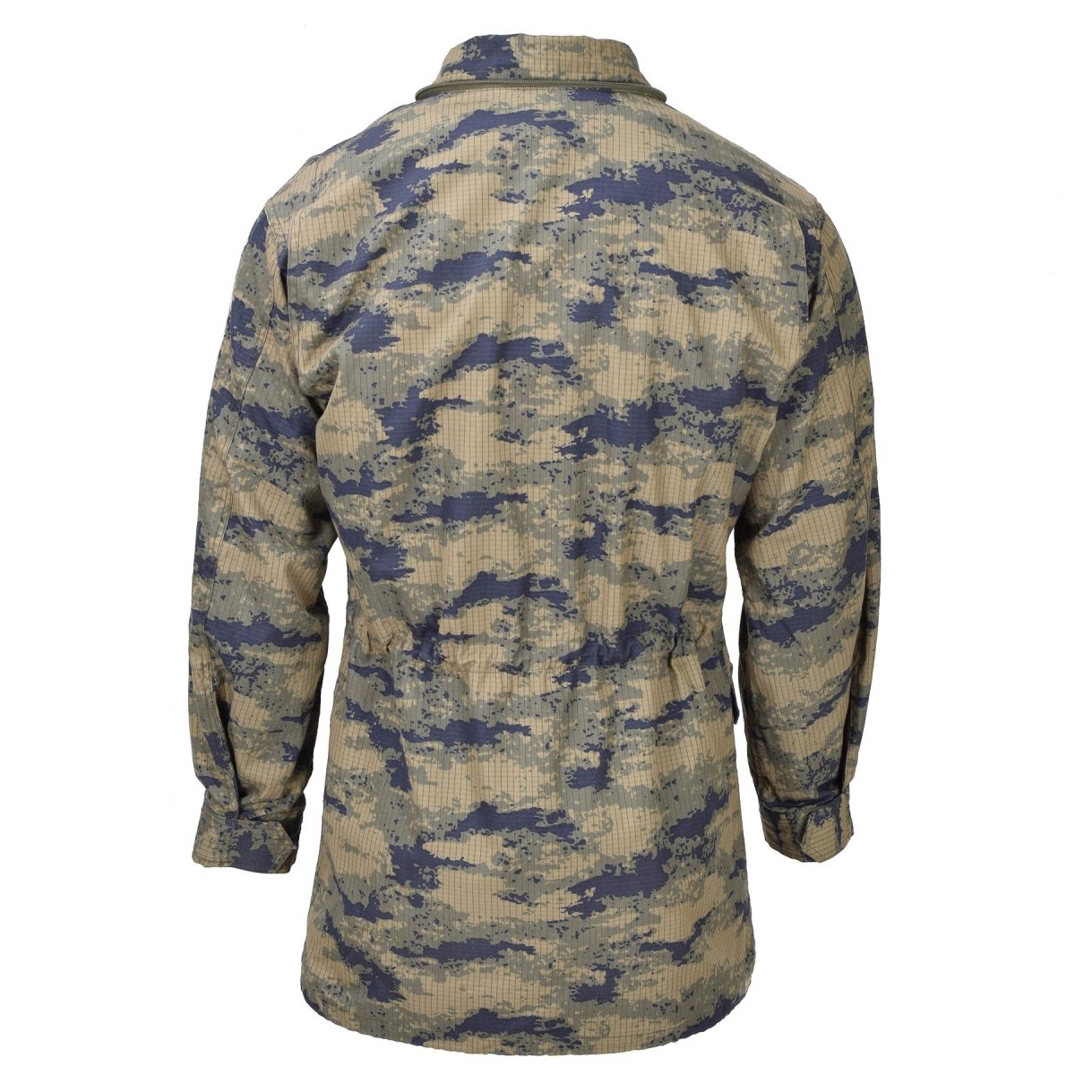 Originaler türkischer Militär-Parka in Digital-Camouflage mit robustem taktischem Ripstop-Futter
