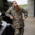 Originaler türkischer Militär-Parka in Digital-Camouflage mit robustem taktischem Ripstop-Futter