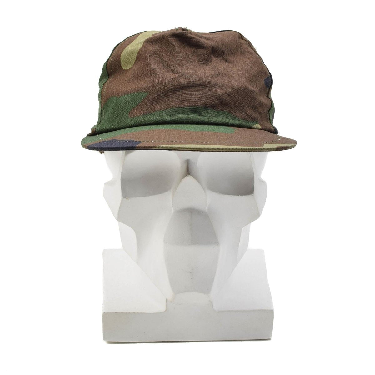 Original türkische Militärfeldmütze mit elastischem Rückenband AG18 Woodland Camo