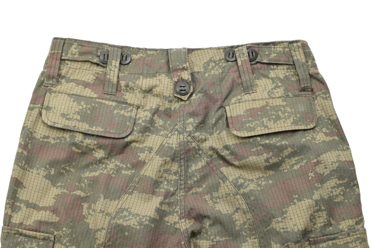 Originale türkische Militär-Feldhose Ripstop Army Issued M2008 Camo Gebraucht