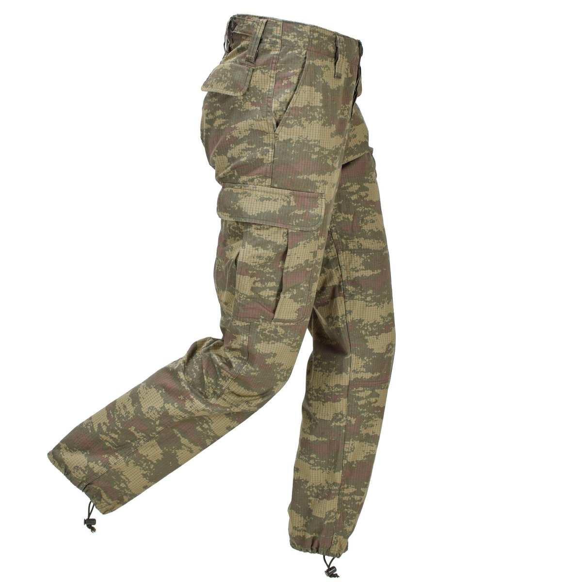Originale türkische Militär-Feldhose Ripstop Army Issued M2008 Camo Gebraucht
