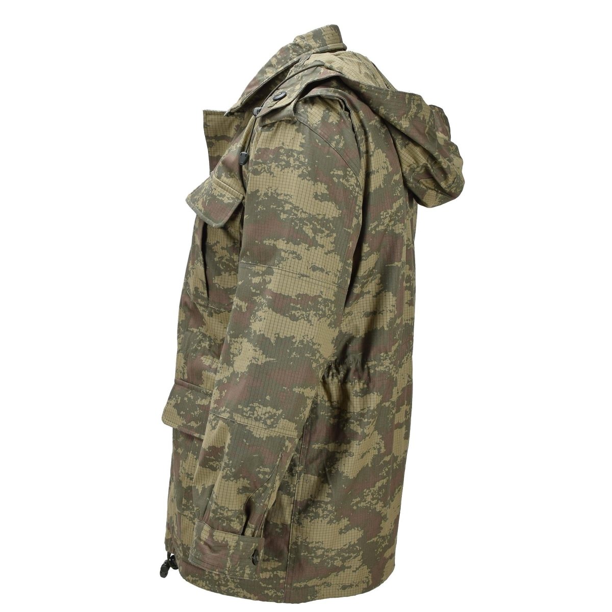 Original türkischer Militärfeldparka Ripstop-Fleecefutter M2008 Camo