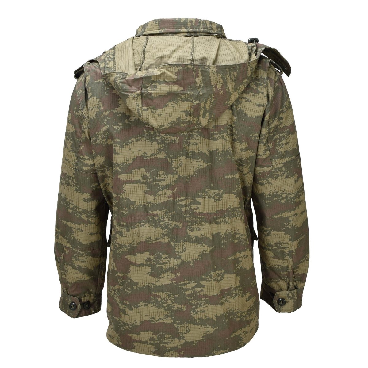 Original türkischer Militärfeldparka Ripstop-Fleecefutter M2008 Camo