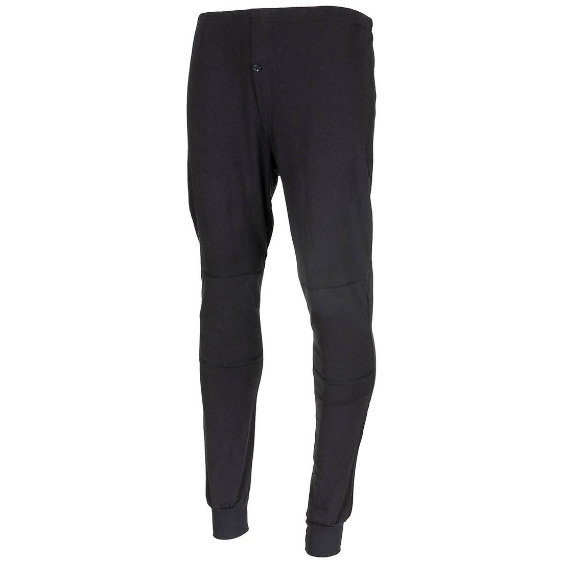 Original türkische Militär-Winterunterhose, Fleece-Futter, Basisschicht, Schwarz