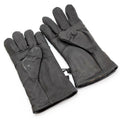 Original US Army Kampflederhandschuhe Echtes schwarzes Leder Militärausführung