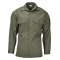 Original US Army Langarm Taktisches Hemd oliv Fatigue Militär Feld NEU