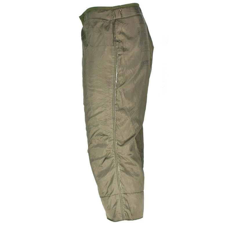 Original U.S army quilted pants liner M65 M 1951 thermal lining 3/4 quilt warmer - GoMilitar