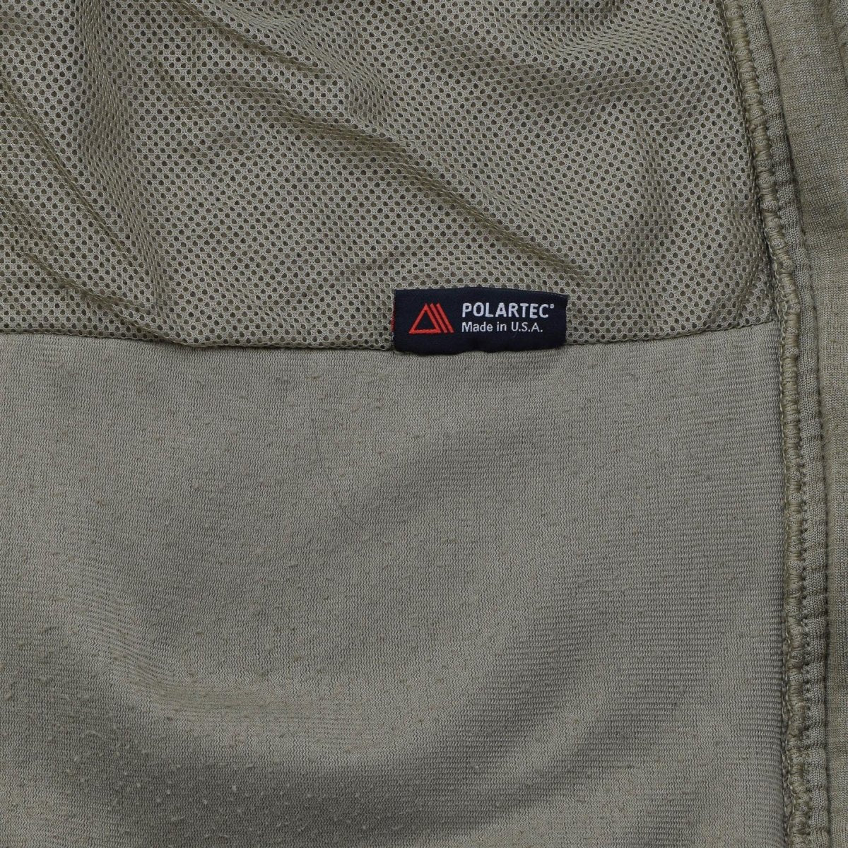 Original U.S. Army Taktische Fleecejacke für kaltes Wetter, verstärkte Schultern, Olivgrün