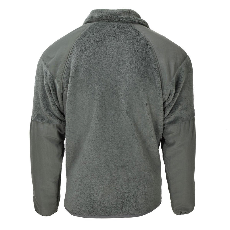 Original US Army Tactical Cold Water Fleecejacke mit verstärkten Schultern Oliv