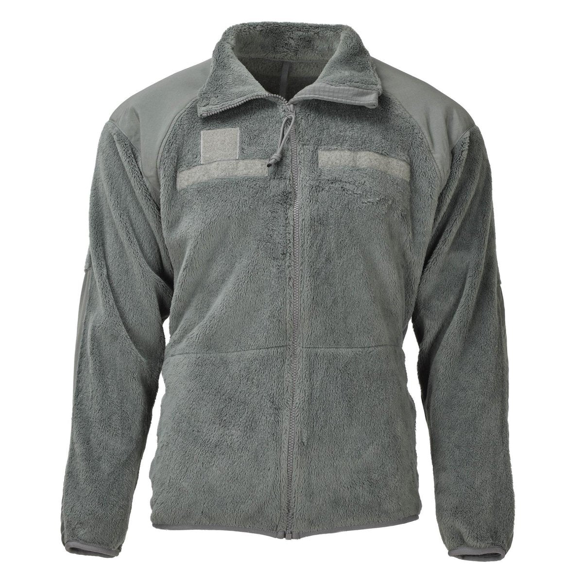 Original U.S. Army Taktische Fleecejacke für kaltes Wetter, verstärkte Schultern, Olivgrün