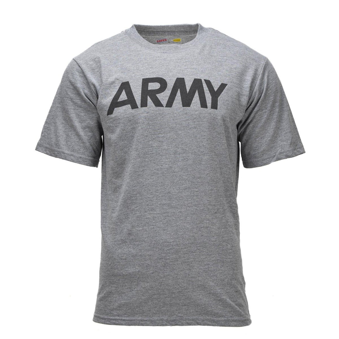 Original U.S. Military Classic GI T-Shirt Kurzarm Soffe Army Logo Grau