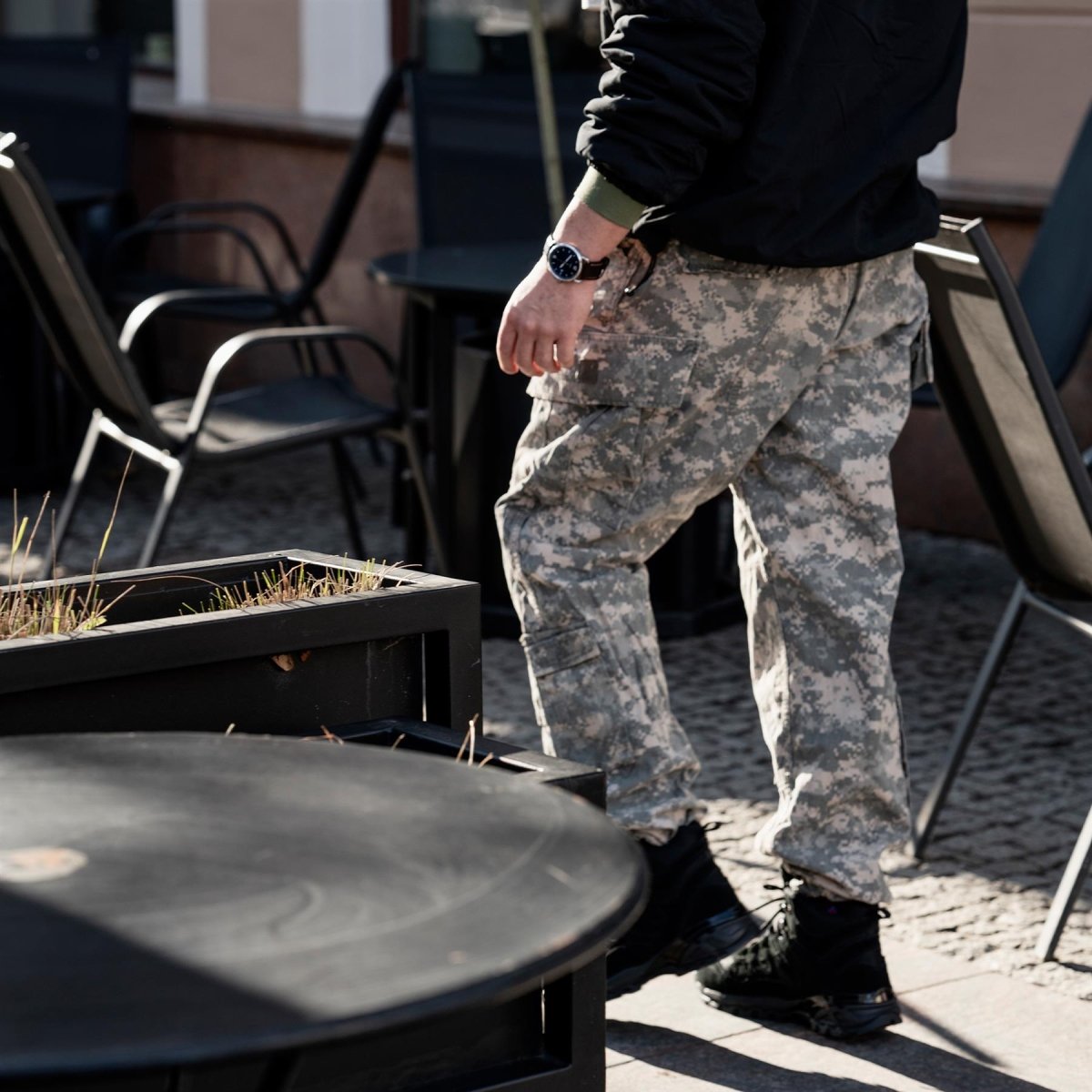 Original US Militär Feldhose Rip Stop ACU Digital Tiger Stripe Camo