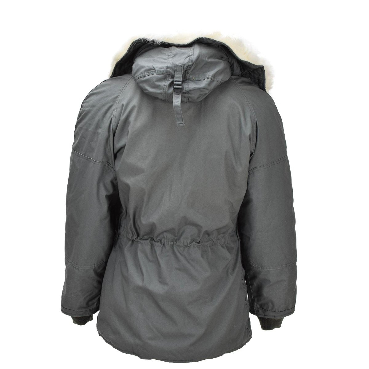 Original US Military N-3B Kaltwetterparka, windwetterbeständig, Olivgrün