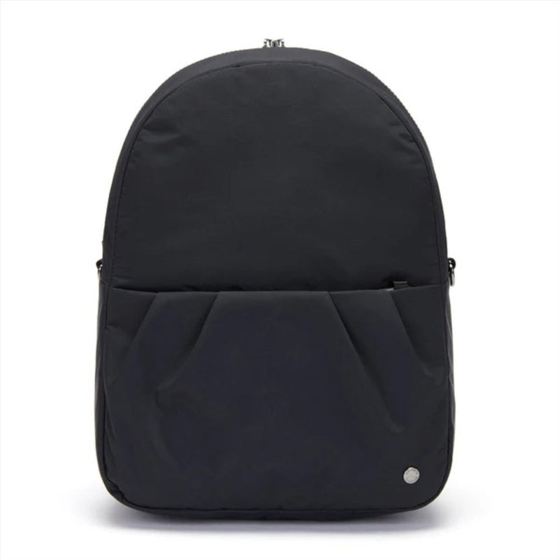 Pacsafe CitySafe CX Cabrio Rucksack Anti -Diebstahl RFID Econyl Material Schwarz