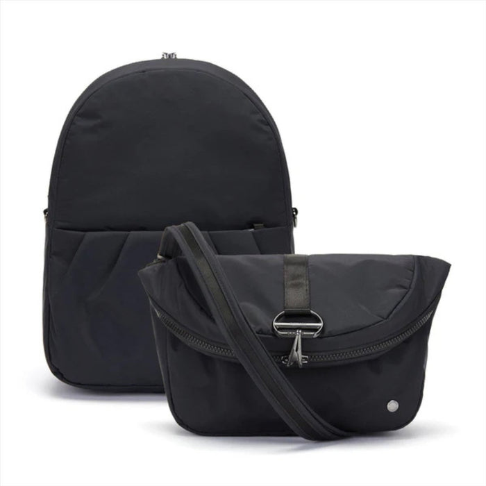 Pacsafe Citysafe CX Cabrio-Rucksack Anti-Diebstahl-RFID-ECONYL-Material Schwarz - GoMilitar