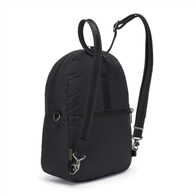 Pacsafe CitySafe CX Cabrio Rucksack Anti -Diebstahl RFID Econyl Material Schwarz
