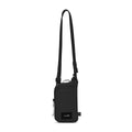 Pacsafe GO Anti Theft Tech Umhängetasche, 0,2 l, RFID-blockierend, schnittfest, Schwarz