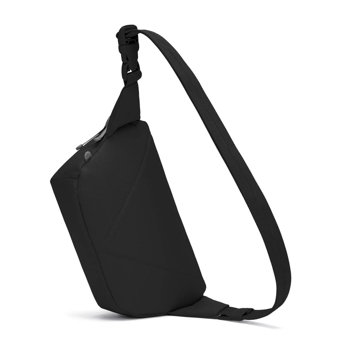 Pacsafe Go Hüfttasche, 2,5 l, PFC-frei, Diebstahlsicher, RFID-sicher, Schwarz
