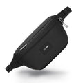 Pacsafe Go Hüfttasche, 2,5 l, PFC-frei, Diebstahlsicher, RFID-sicher, Schwarz