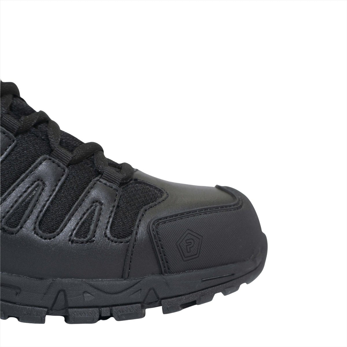 PENTAGON Achilles XTR 6 Taktische Stiefel aus hochdichtem Leder, wasserdicht, Schwarz