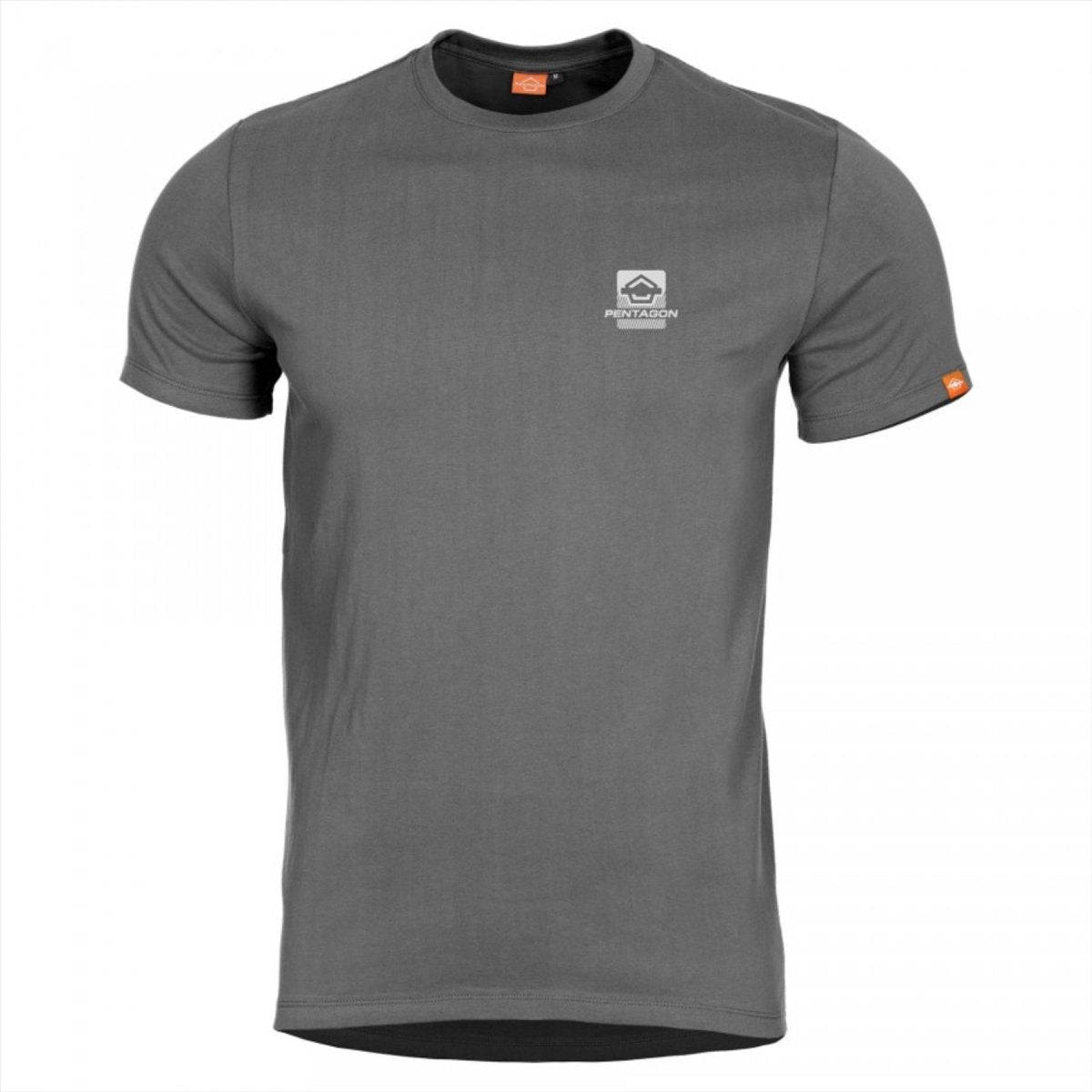 PENTAGON Ageron klassisches T-Shirt, schnell trocknend, bequeme Passform, Aufdruck mit amerikanischer Flagge