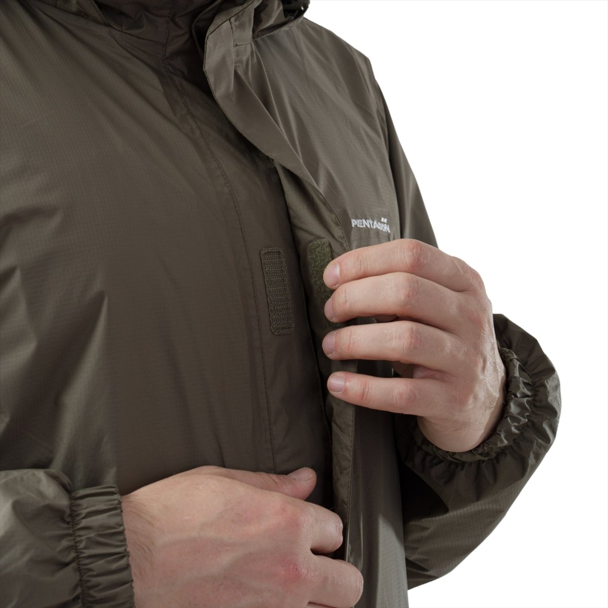 PENTAGON Atlantic V2.0 Regenjacke Leichte wasserabweisende DWR-Beschichtung