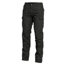 Black Pentagon BDU 2.0 combat pants with reinforced knees, zip fly, cargo pockets, and durable ripstop fabric.