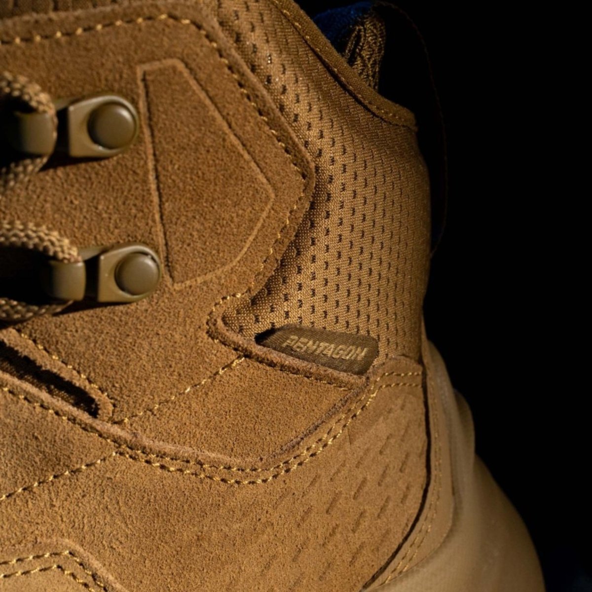 Pentagon Horizon Desert Trekking 6 Stiefel, leichtes, atmungsaktives Wildleder, Coyote