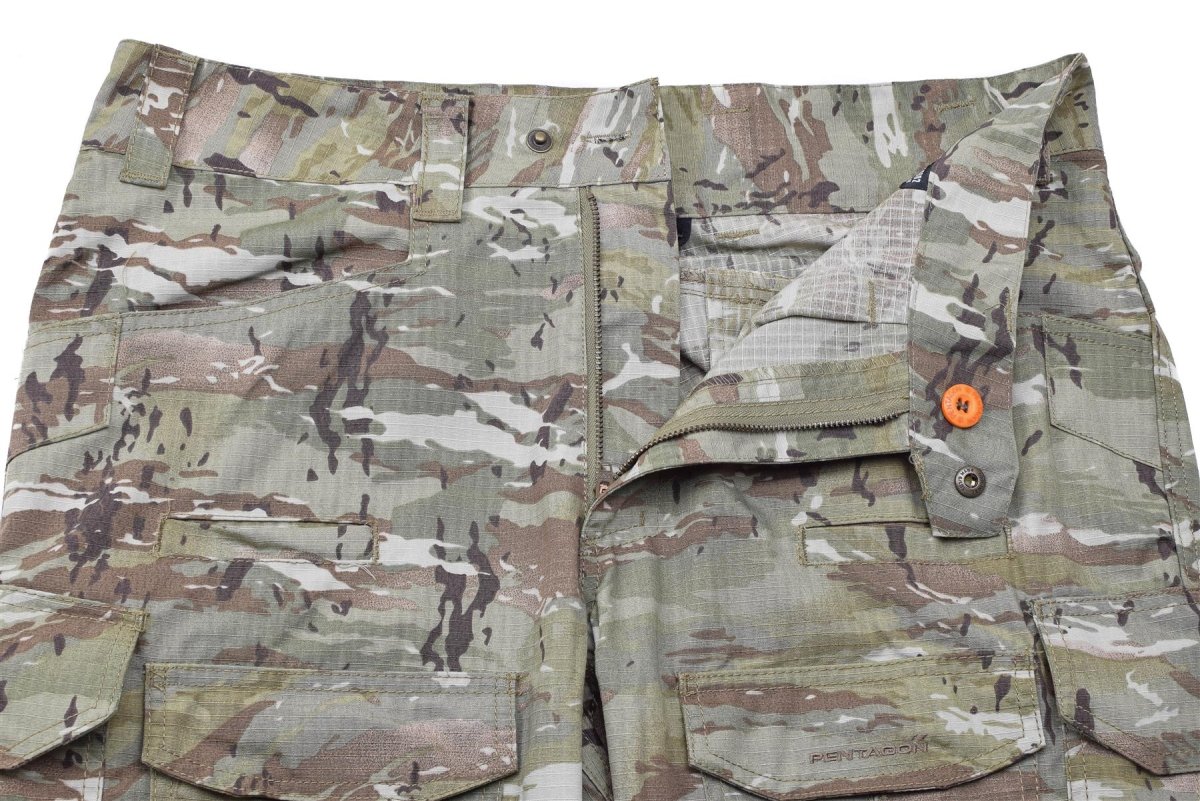 PENTAGON Lycos Kampfhose Cargohose Taktische Kleidung Ripstop Hose Pentacamo