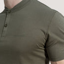 Pentagon Romeo 2.0 Henley T-Shirt reguläre Fit-Mandarin-Kragen mit geruchloser Material
