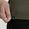 Pentagon Romeo 2.0 Henley T-Shirt reguläre Fit-Mandarin-Kragen mit geruchloser Material