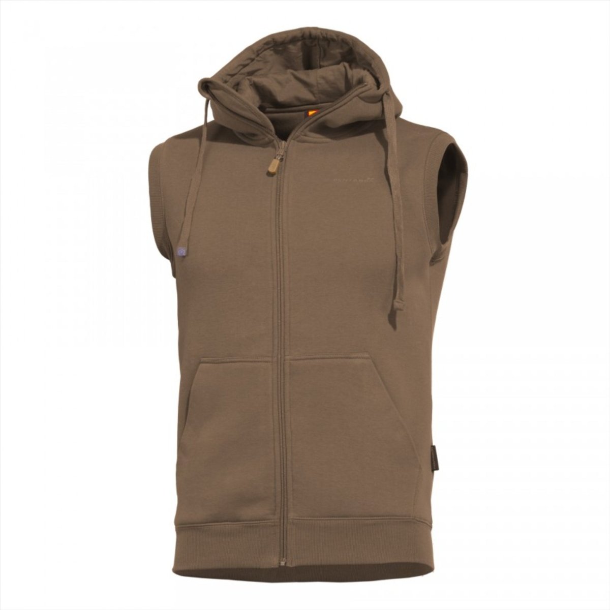 PENTAGON Thespis Ärmelloser Pullover YKK®-Reißverschluss Nahtlose lasergeklebte Taschen