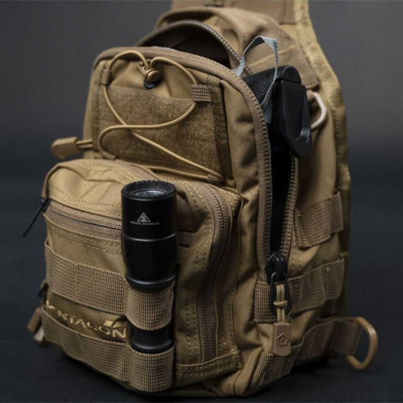 Pentagon UCB 2.0 Brustbeutel 7L Taktische Schlinge -Pack -Kompatible Molle System