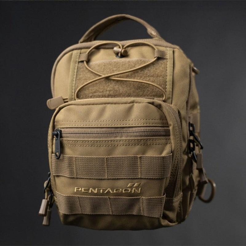 Pentagon UCB 2.0 Brustbeutel 7L Taktische Schlinge -Pack -Kompatible Molle System