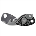 Petzl GRIGRI Sicherungsgerät, unterstütztes Bremsen, Anti-Panik, 8,5–11 mm, Grau
