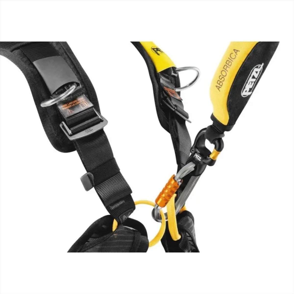 PETZL Micro-Wirbel, kompakt, zu öffnen, Kugellager-Wirbel, Klettern, Schwarz