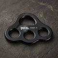 Petzl Paw Rigging Plate Größe S Multi-Ankerplatte Rope Access Rescue Schwarz