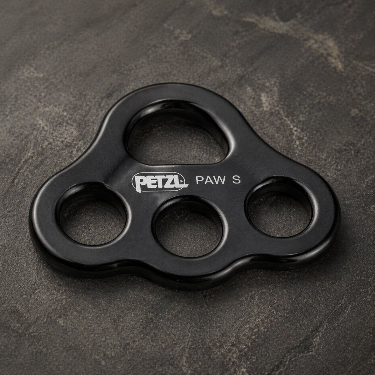 Petzl Paw Rigging Plate Größe S Multi-Ankerplatte Rope Access Rescue Schwarz