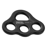 Petzl Paw Rigging Plate Größe S Multi-Ankerplatte Rope Access Rescue Schwarz