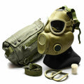 Polnische Militär-Gasmaske MP-4 Original Atemschutzmaske Chemisch Grau Oliv OD NEU