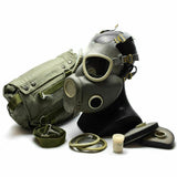 Polnische Militär-Gasmaske MP-4 Original Atemschutzmaske Chemisch Grau Oliv OD NEU