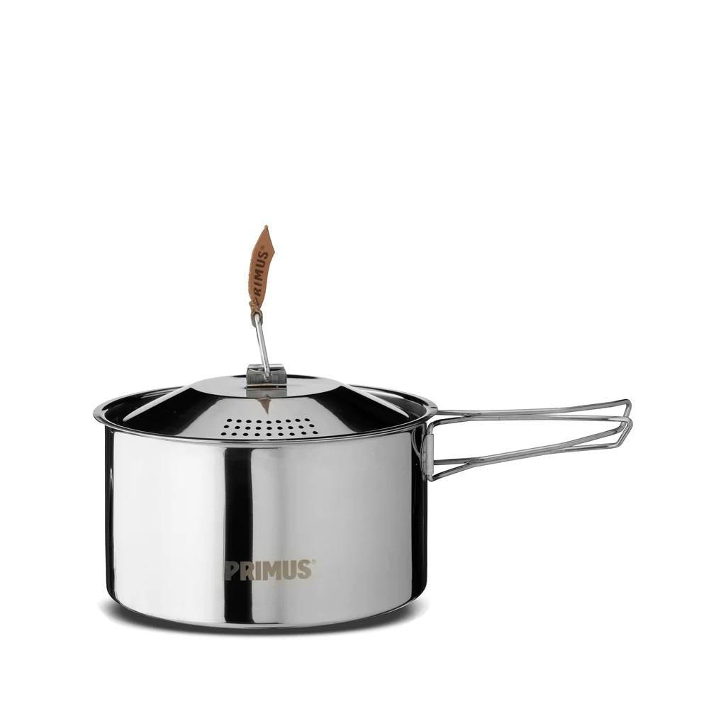 Primus CampFire Kochset Edelstahl All-in-One Wander-Camping-Kochgeschirr